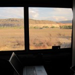 Where I'm writing from.