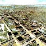 A postcard of Wichita, KS, ca. 1900. The Wichita State University Library Special Collections.