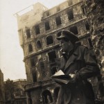 Mervyn Peake in Germany, 1945 © Mervyn Peake Estate and British Library.