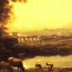 Claude Lorrain, Pastoral Landscape with the Arch of Titus.