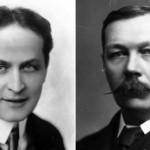 Harry Houdini and Arthur Conan Doyle.