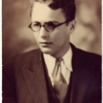 Hyam Plutzik as a student at Trinity College around 1930.