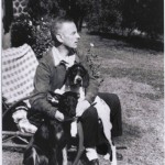 Gombrowicz in Rosario, Argentina, ca. 1954.
