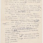 A page from Gombrowicz's diary.