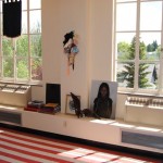 June Glasson's studio