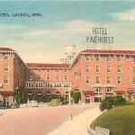 Laurel's Hotel Pinehurst in the 1940s. Tennessee Williams's model for the Hotel Flamingo, where Blanche lived after she lost Belle Reve and before she moved to New Orleans.
