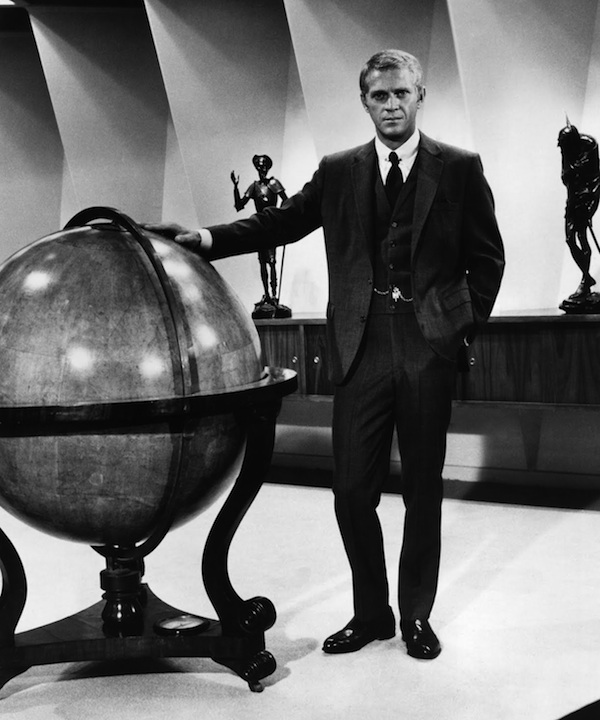 steve mcqueen thomas crown affair suit