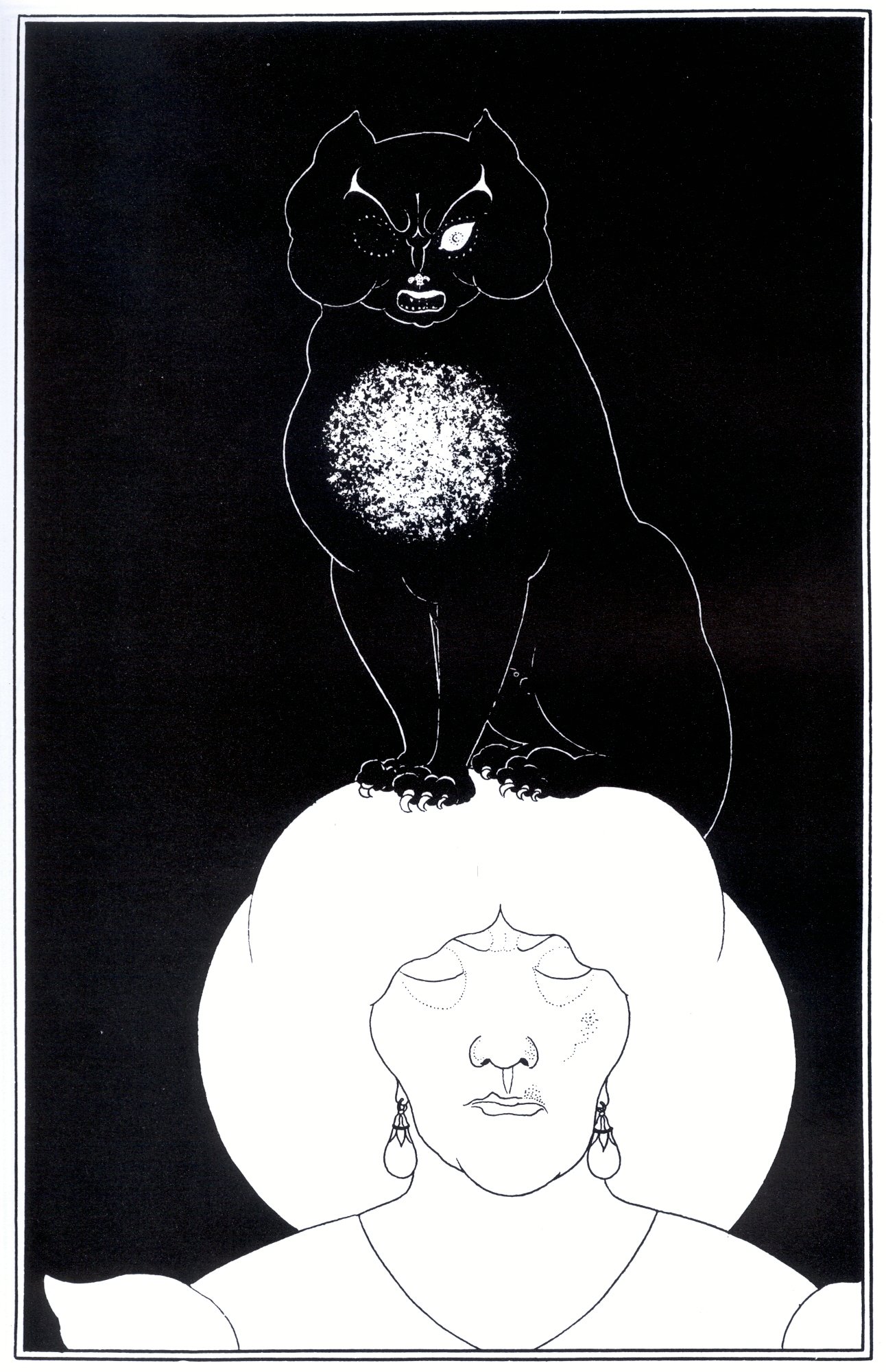 Aubrey Beardsley’s Haunting Edgar Allan Poe Illustrations