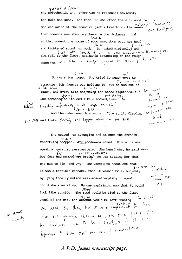 The Art of Fiction No. 141 Manuscript