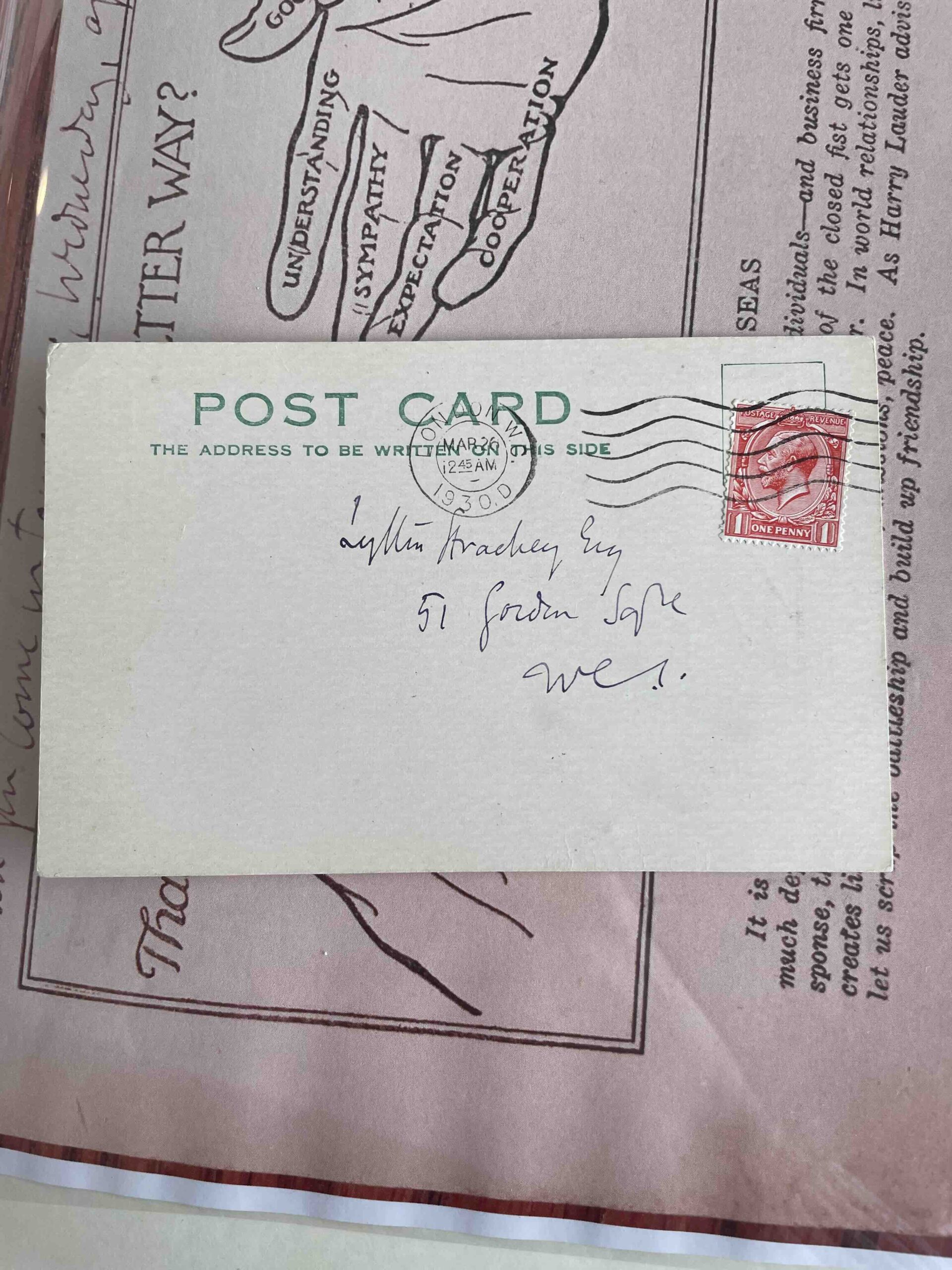 Postcards from Virginia Woolf