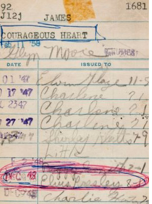 Buy Elvis’s Library Card by Sadie Stein
