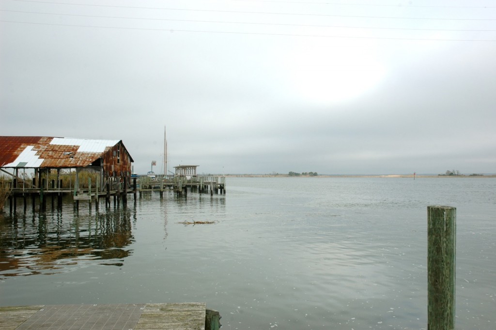 The Apalachicola waterfront.