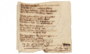 Charlotte Brontë poem