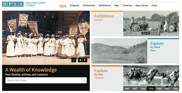 The Digital Public Library, and Other News by Sadie Stein
