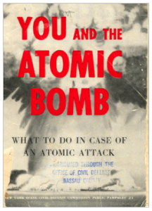 New York State pamphlet, You and The Atomic Bomb, 1950.