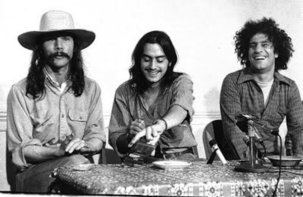 Tom Forcade, Mayer Vishner, Abbie Hoffman, 1971