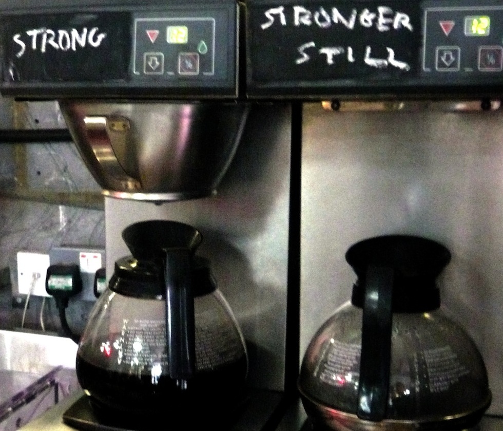 strong coffee