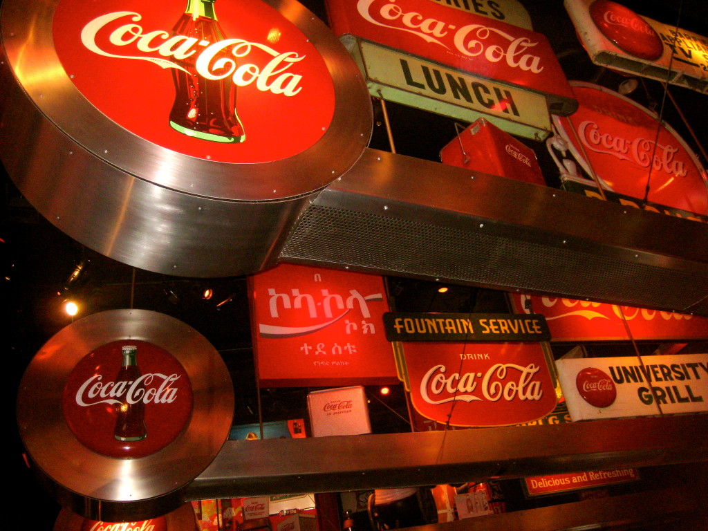 The Coca-Cola Museum in Atlanta, Georgia. Photo: Melizabethi123, via Wikimedia Commons