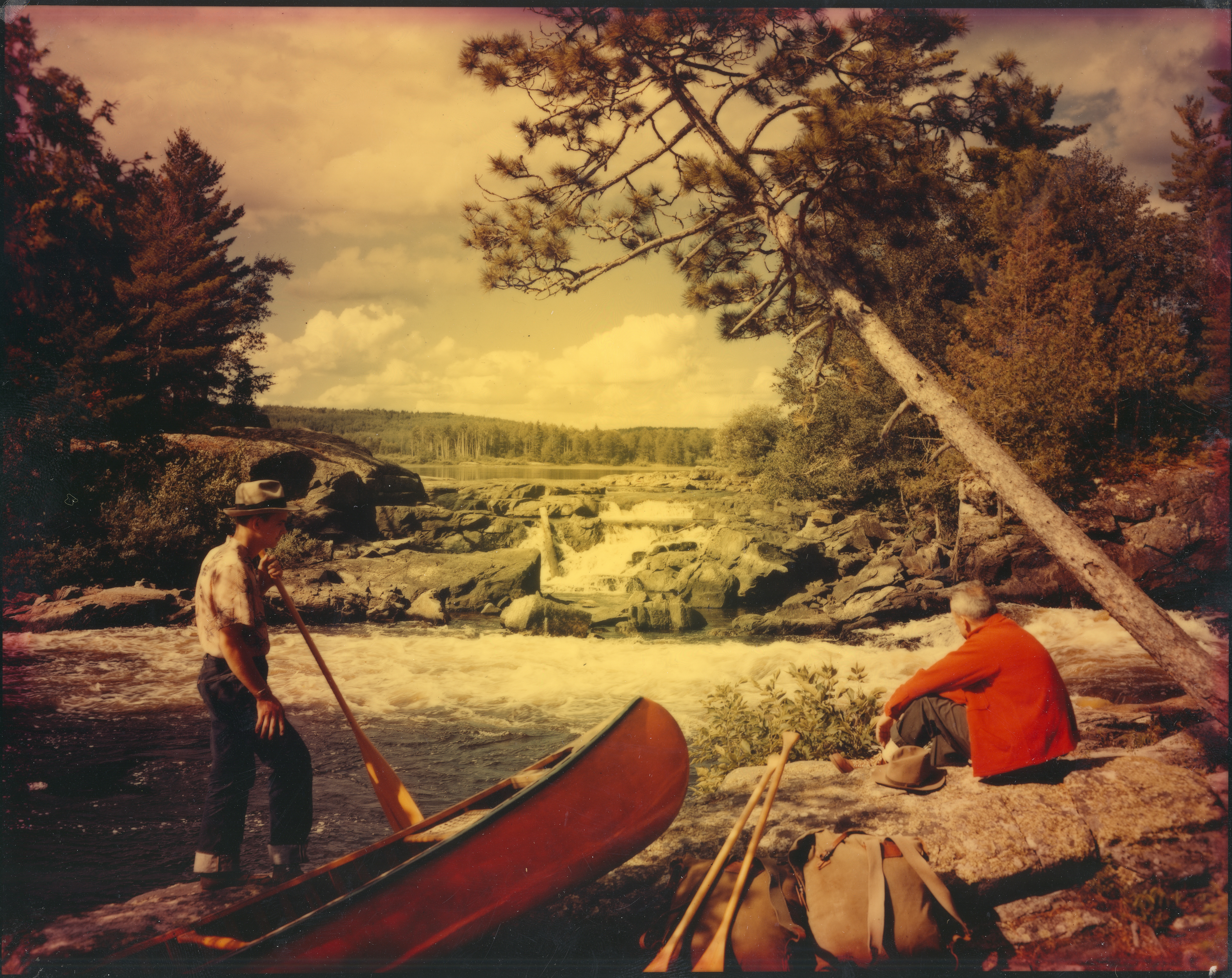 Ready_to_portage_around_Lower_Basswood_Falls,_07_1961_(5188003652)