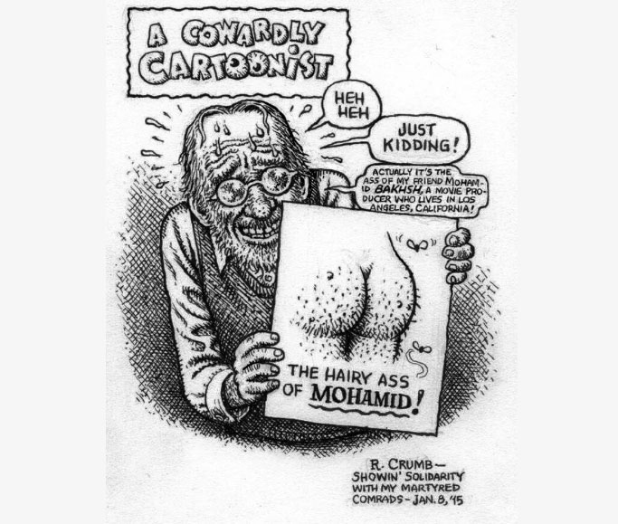 The Paris Review - R. Crumb's Very Personal Response to Charlie Hebdo