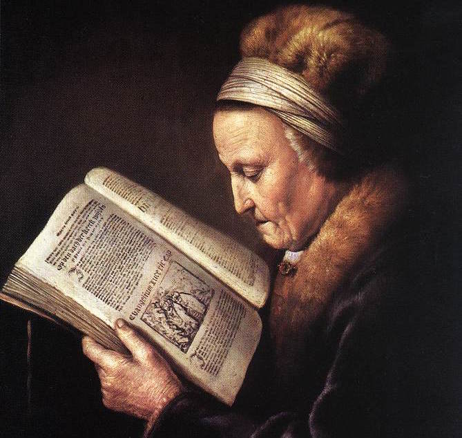 Gerard_Dou_-_Old_Woman_Reading_a_Bible_-_WGA06639