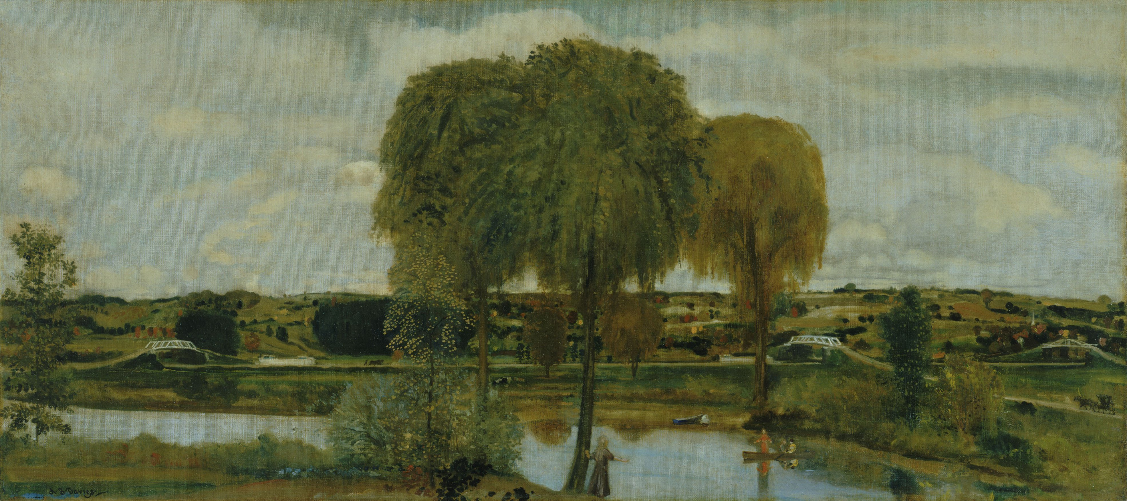 Arthur_B._Davies_-_Along_the_Erie_Canal_-_