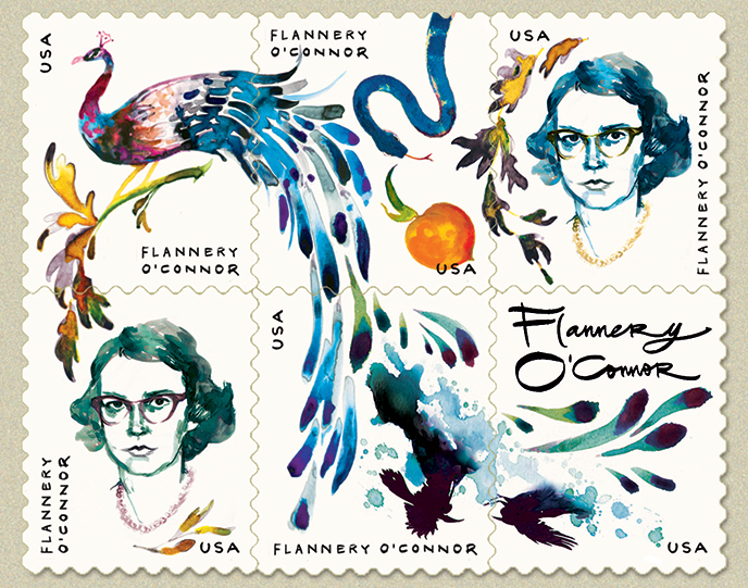 Designing A Better Flannery Oconnor Postage Stamp