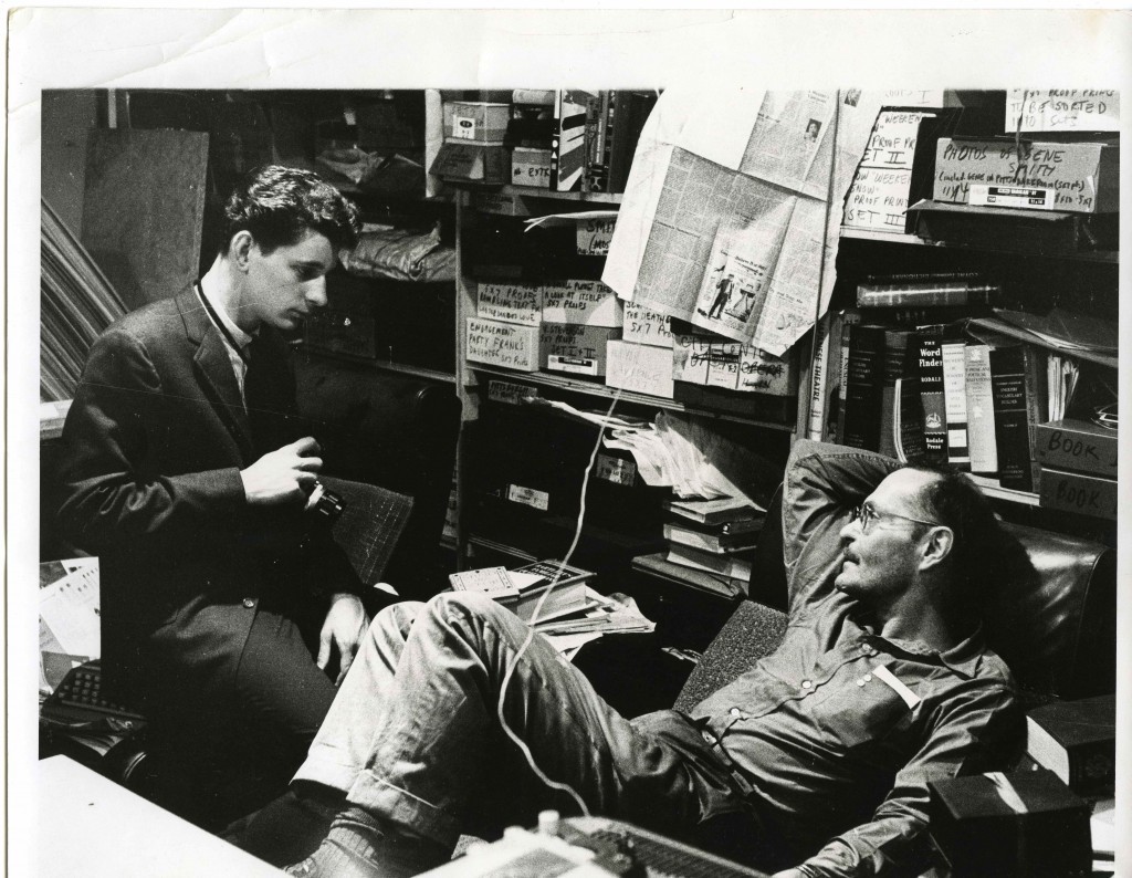 Larry Clark and W. Eugene Smith, ca. 1962.