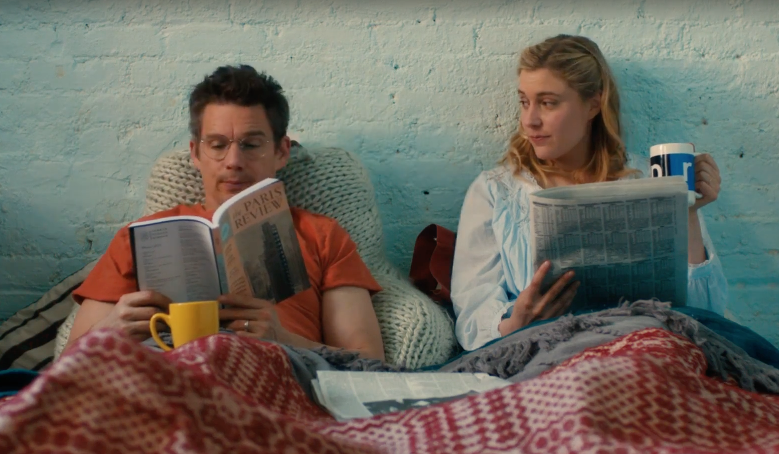 The Paris Review’s Latest Cameo—in the Hands of Ethan Hawke