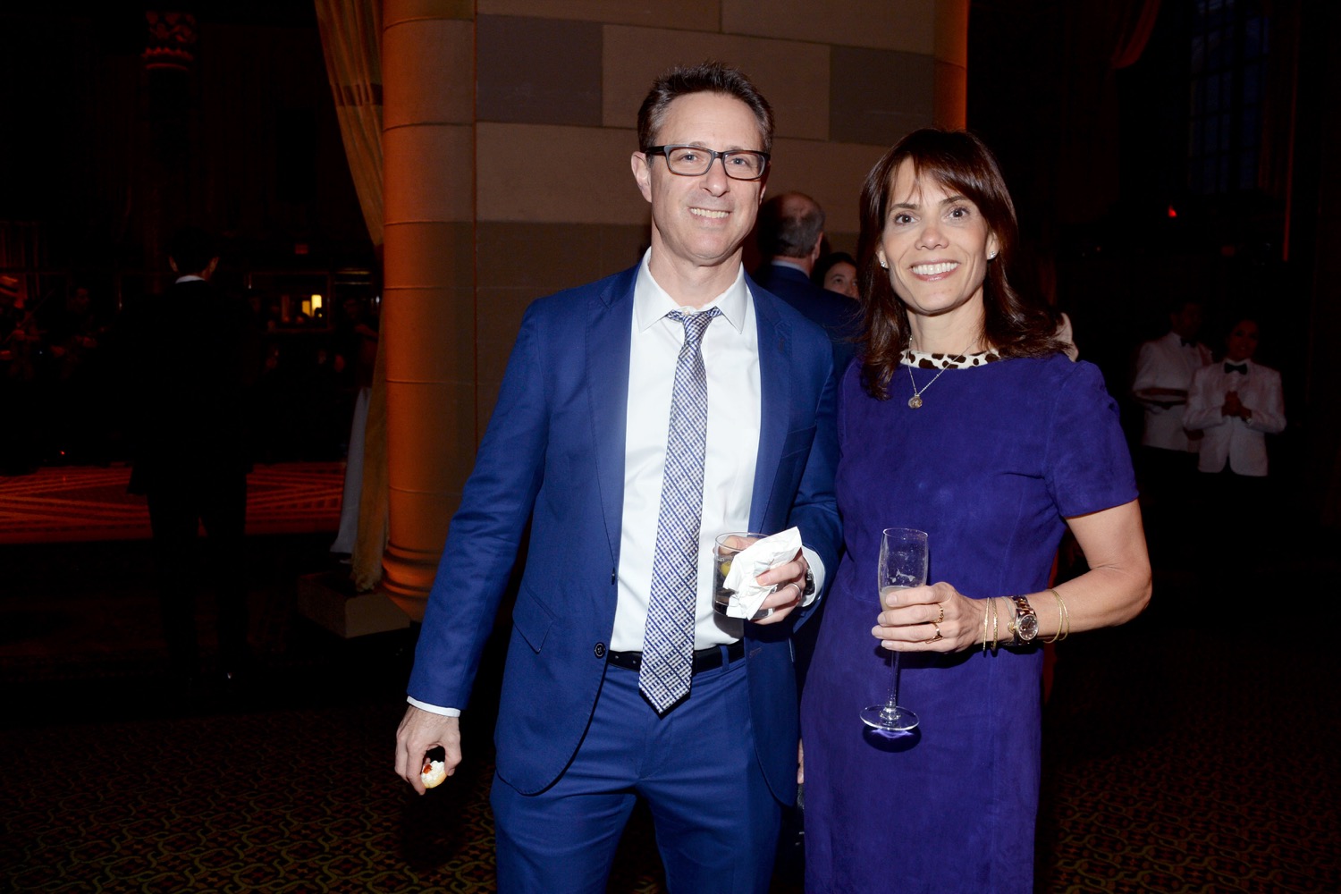 David Carnoy, Kyra Barry== The Paris Review 2016 Spring Revel== Cipriani 42nd Street, NYC== April 5, 2016== ©Patrick McMullan== Photo - Clint Spaulding/PMC==