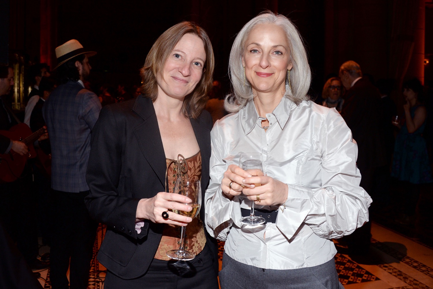 Liberty Aldrige, Meredith Wright== The Paris Review 2016 Spring Revel== Cipriani 42nd Street, NYC== April 5, 2016== ©Patrick McMullan== Photo - Clint Spaulding/PMC==