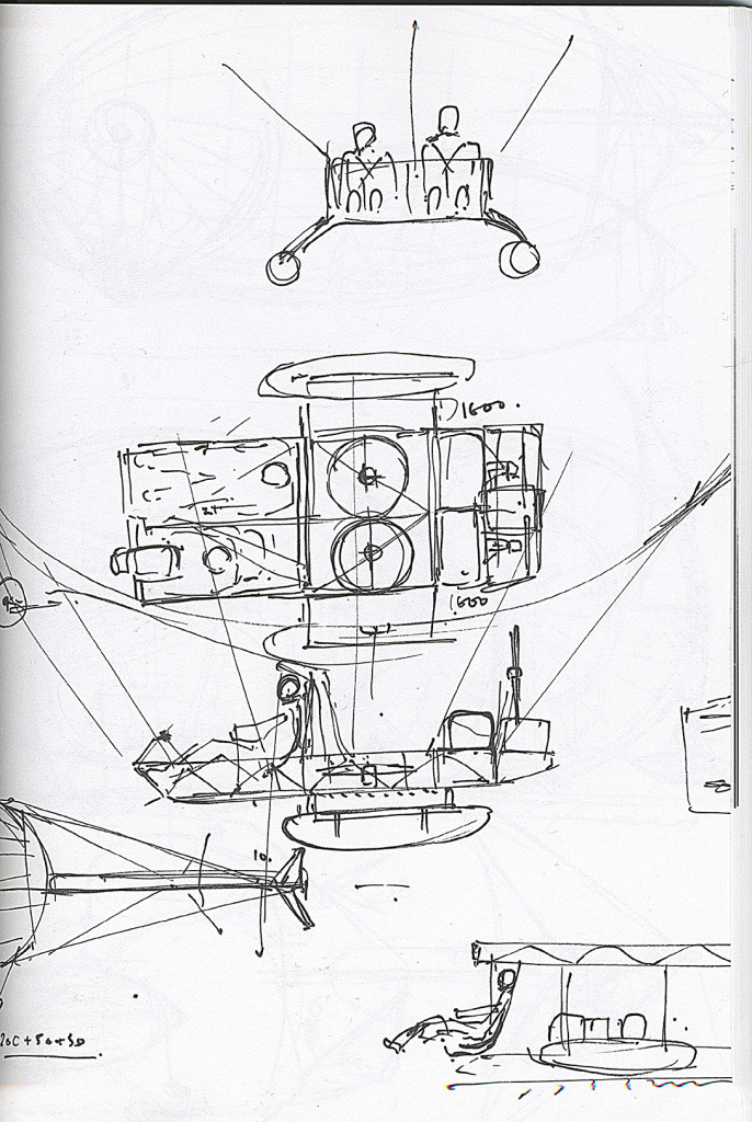 Airship designs by Graham Dorrington.
