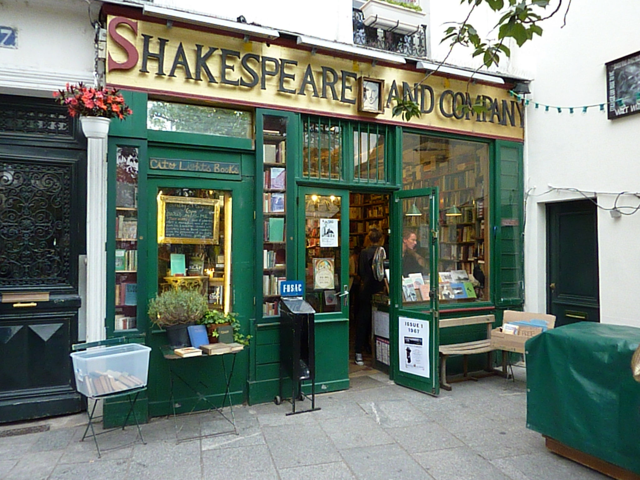 One of my Favorite Spots in Paris: the Shakespeare and Company Bookstore –  Living Frenchly