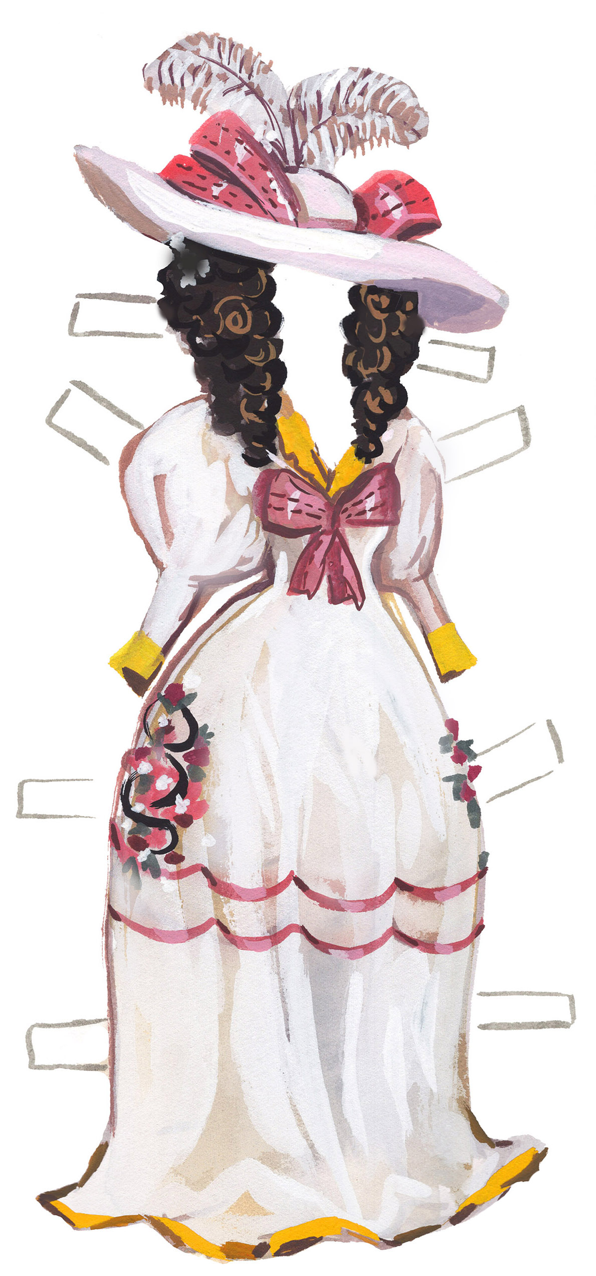 Literary Paper Dolls Rebecca
