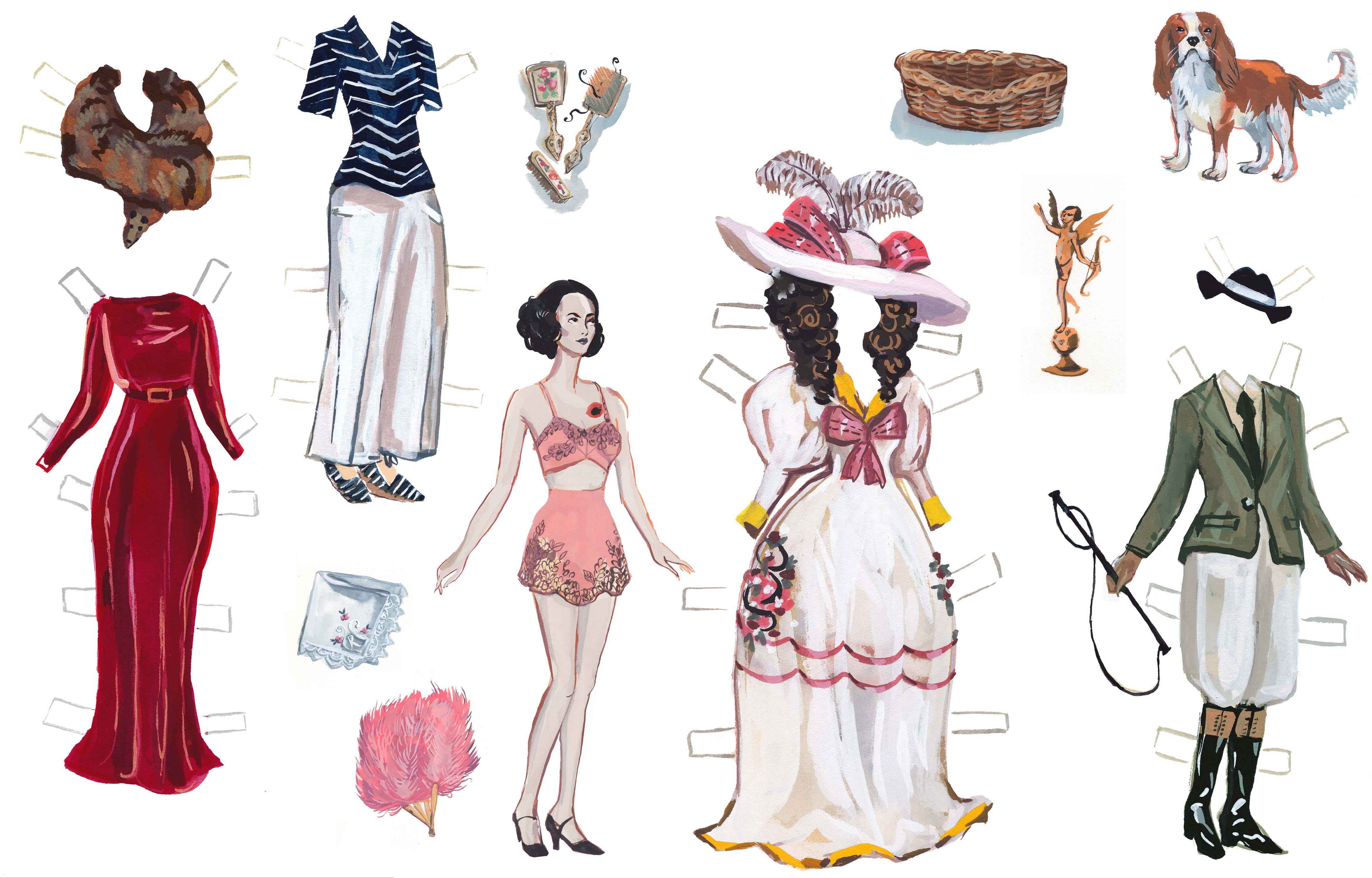 paper dolls print