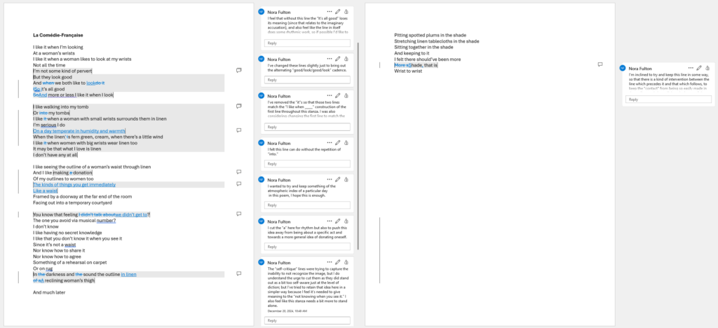 first example draft