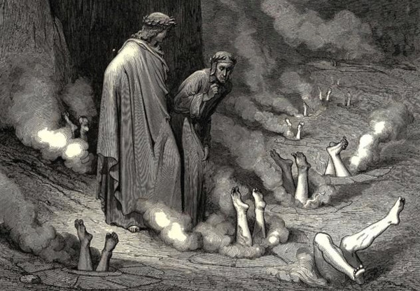 The Inferno by Dante Alighieri, Quarto At A Glance