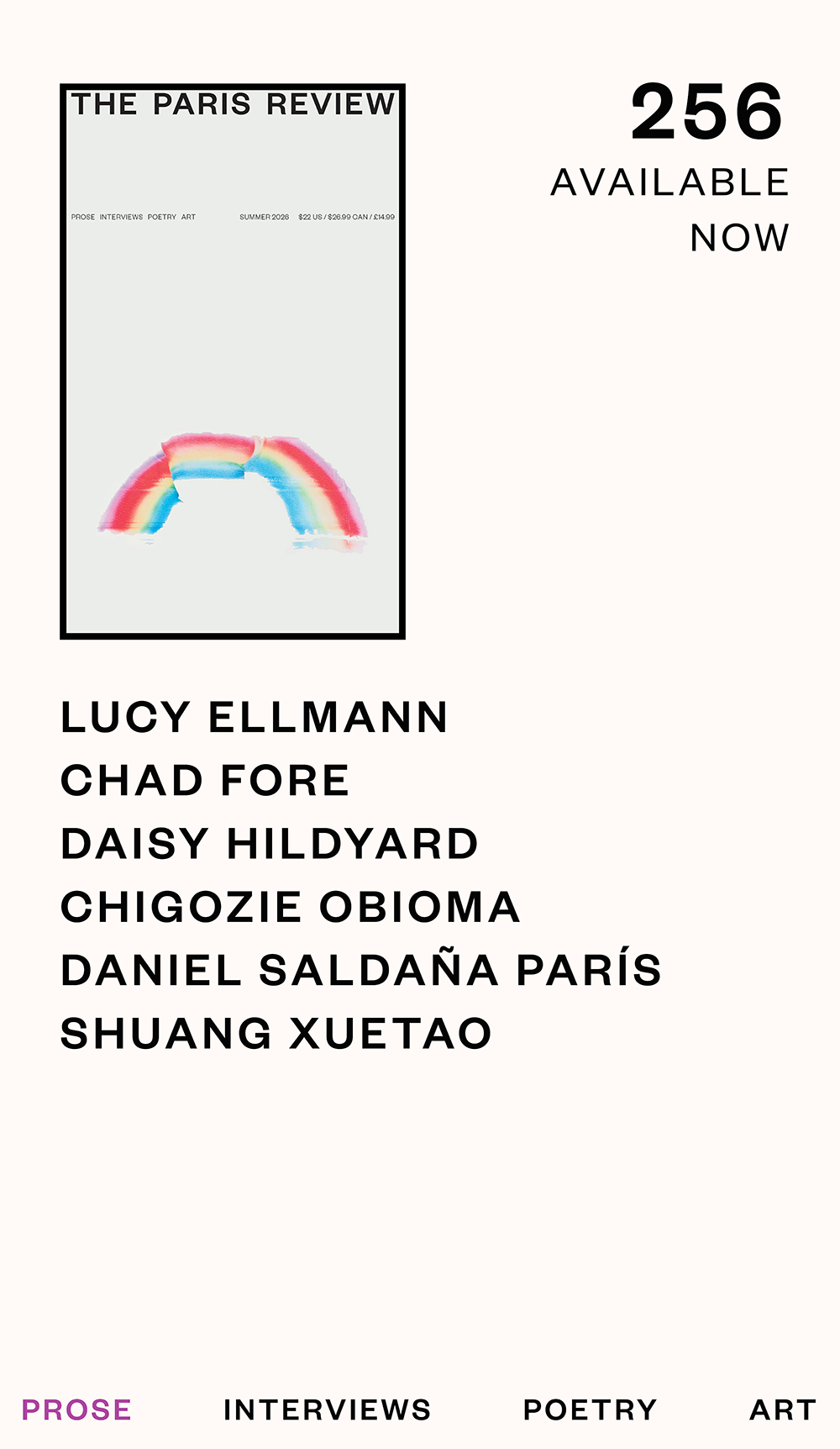 The Paris Review 256