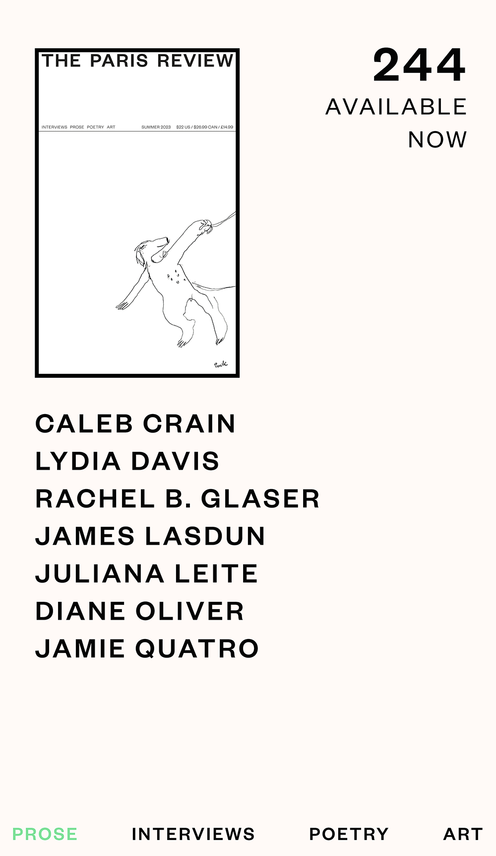 The Paris Review 244