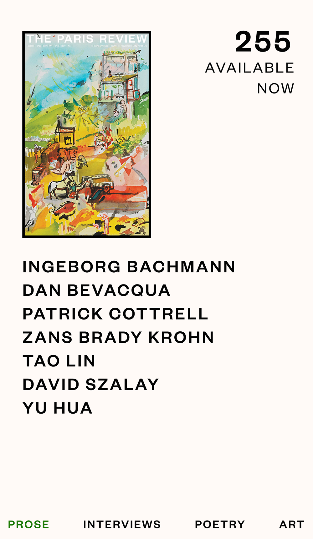 The Paris Review 255