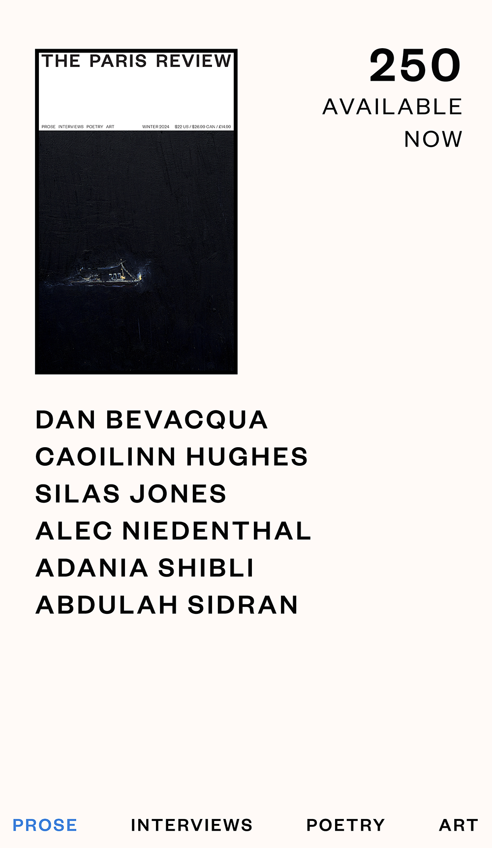 The Paris Review 250