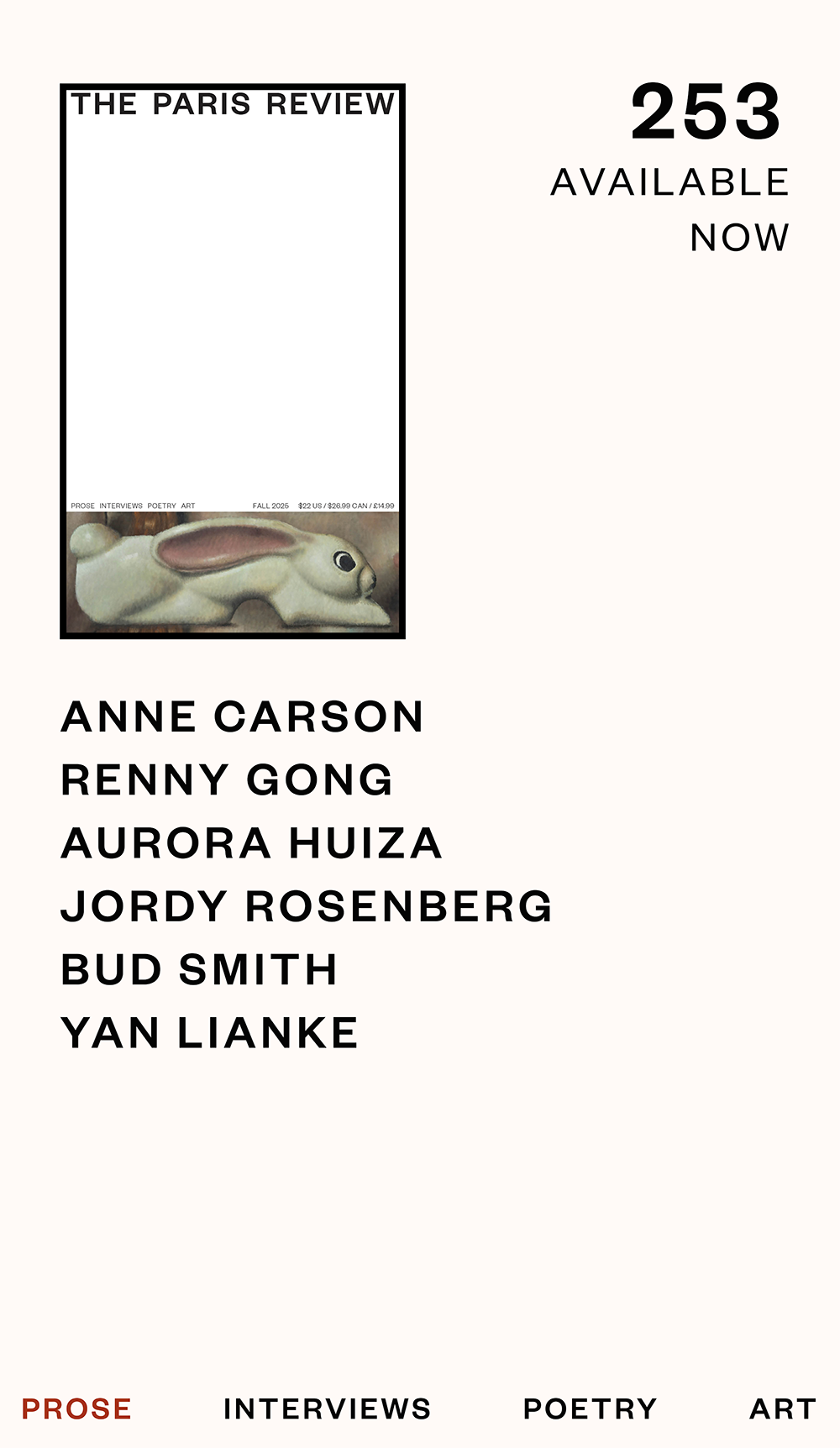 The Paris Review 253
