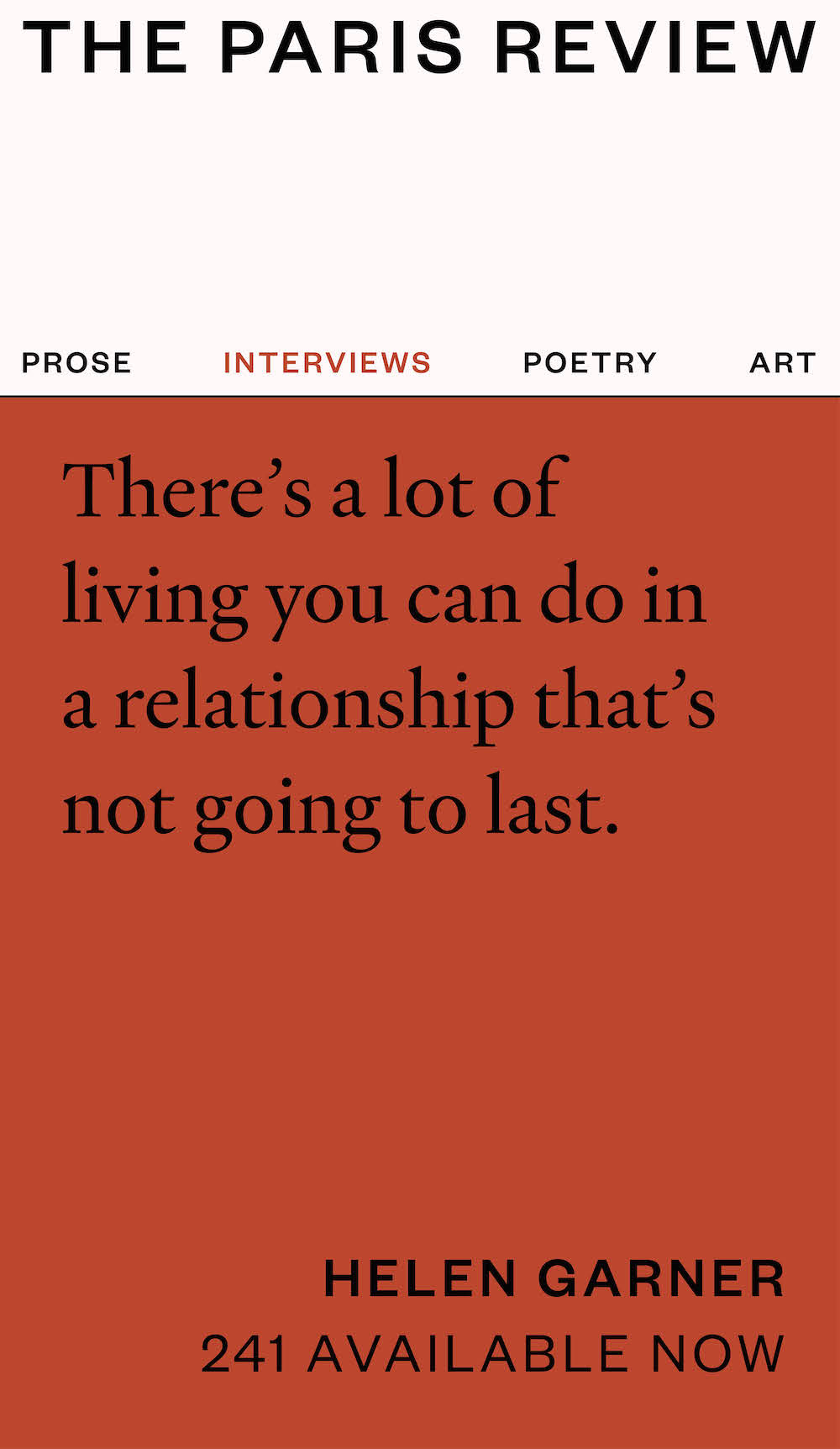 The Paris Review 241