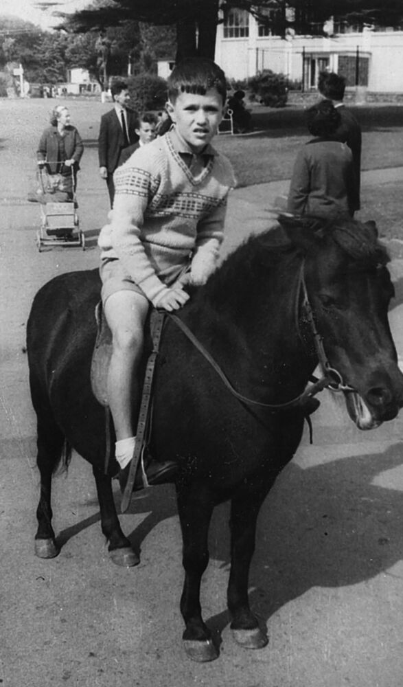 AT THE DUBLIN ZOO, CA. 1965. COURTESY OF COLM TÓIBÍN.