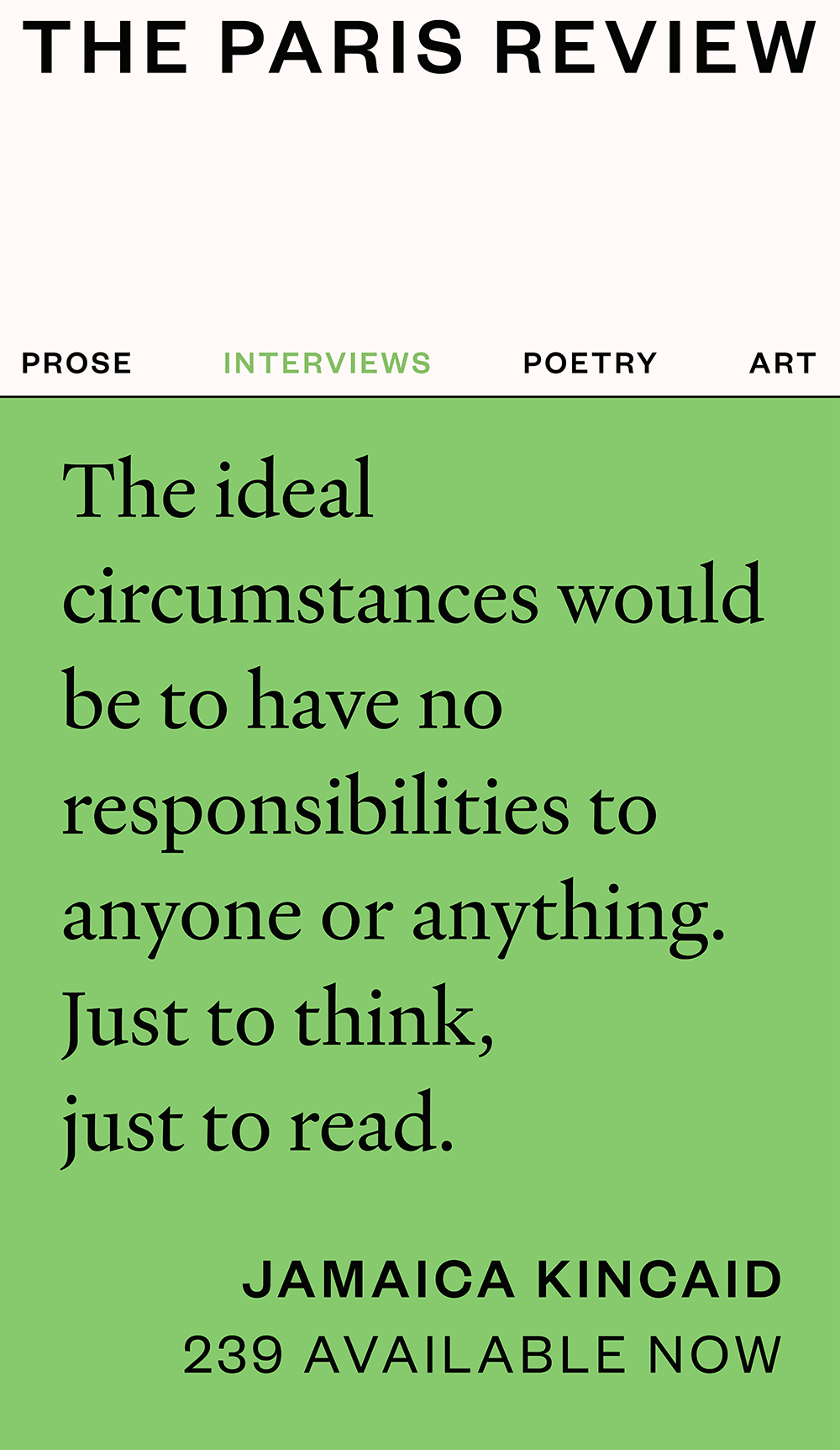 The Paris Review 239