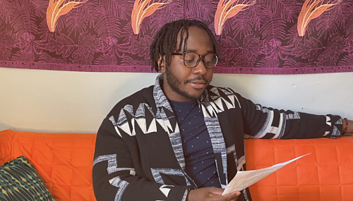 Poets on Couches: Cheswayo Mphanza Reads Gerald Stern